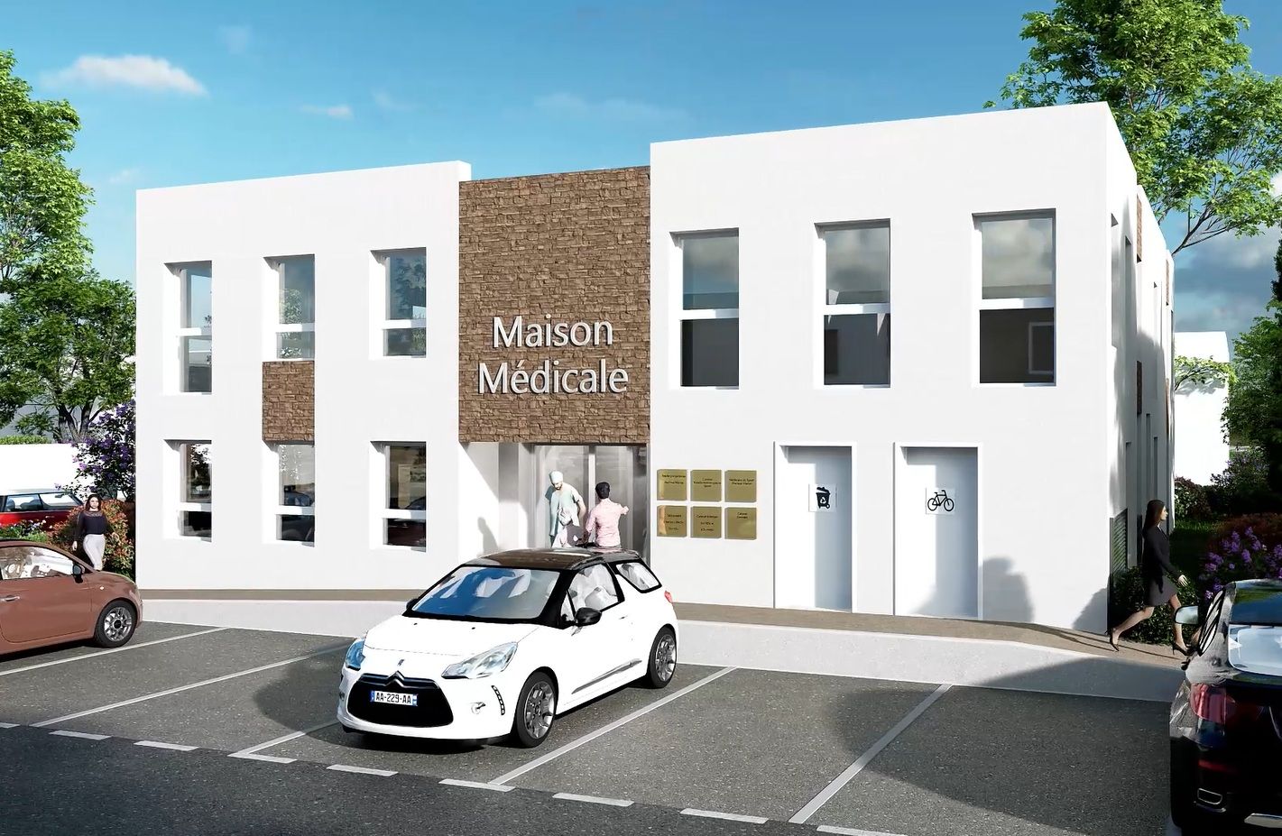 VIA DOMITIA_Maison médicale entrée.jpg